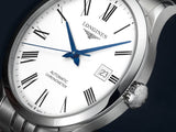 Longines Record Automatic Stainless Steel 40mm Watch for Men - L2.821.4.11.6 Buy Now By Longines