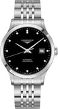 Longines Record Automatic Stainless Steel 40mm Watch for Men - L2.821.4.57.6 Buy Now By Longines