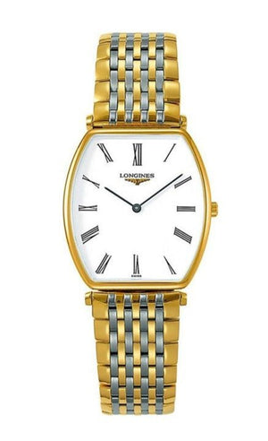 Longines La Grande Classique de Longines Tonneau 22 Gold Watch for Women - L4.205.2.11.7 Buy Now By Longines