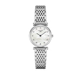 Longines La Grande Classique Diamonds White Dial Silver Steel Strap Watch for Women - L4.209.4.87.6 Buy Now By Longines