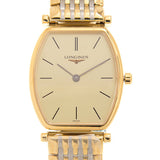 Longines La Grande Classique Tonneau 22 Yellow Gold Watch for Women - L4.205.2.32.7 Buy Now By Longines