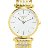 Longines La Grande Classique White Dial Two Tone Mesh Bracelet Watch for Women - L4.209.2.12.7 Buy Now By Longines
