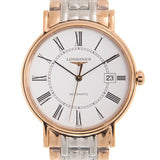 Longines Presence 38.5mm Automatic White Dial Two Tone Steel Strap Watch for Men - L4.921.1.11.7 Buy Now By Longines