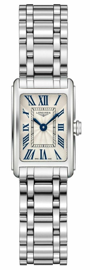 Longines Dolcevita White Dial Silver Steel Strap Watch for Women - L5.258.4.71.6 Buy Now By Longines