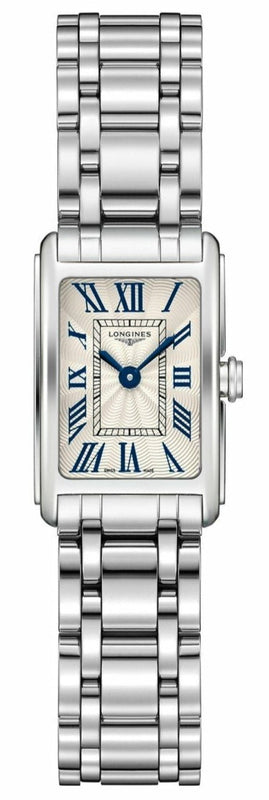 Longines Dolcevita White Dial Silver Steel Strap Watch for Women - L5.258.4.71.6 Buy Now By Longines