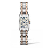 Longines Dolcevita Diamonds White Dial Two Tone Steel Strap Watch for Women - L5.258.5.79.7 Buy Now By Longines