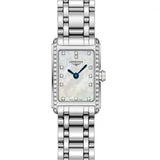 Longines Dolcevita Diamonds Mother of Pearl Dial Silver Steel Strap Watch for Women - L5.258.0.87.6 Buy Now By Longines