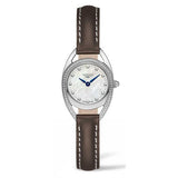 Longines Equestrian Mother of Pearl Dial Brown Leather Strap Watch for Women - L6.136.0.87.2 Buy Now By Longines