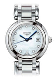 Longines PrimaLuna Mother of Pearl Dial Silver Steel Strap Watch for Women - L8.110.4.87.6 Buy Now By Longines