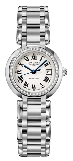 Longines PrimaLuna 26.5mm Automatic Stainless Steel Watch for Women - L8.111.0.71.6 Buy Now By Longines