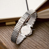 Longines La Grande Classique De Longines Silver Dial Silver Mesh Bracelet Watch for Women - L4.209.4.72.6 Buy Now By Longines