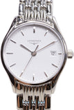 Longines Lyre Classico 25mm White Dial Silver Stainless Steel Watch for Women - L4.259.4.12.6 Buy Now By Longines