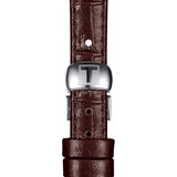Tissot Le Locle Automatic Lady Silver Dial Brown Leather Strap Watch For Women - T41.1.113.77 Buy Now By Tissot
