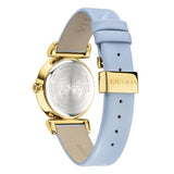 Versace V-Motif Grey Dial Blue Leather Strap Watch for Women - VERE00318 Buy Now By Versace