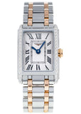 Longines Dolcevita Diamonds White Dial Two Tone Steel Strap Watch for Women - L5.258.5.79.7 Buy Now By Longines