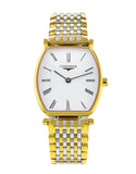 Longines La Grande Classique de Longines Tonneau 22 Gold Watch for Women - L4.205.2.11.7 Buy Now By Longines