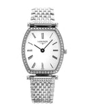 Longines La Grande Classique de Longines Tonneau 22 Diamond Watch for Women - L4.288.0.11.6 Buy Now By Longines