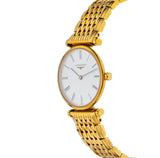 Longines La Grande Classique De Longines White Dial Gold Steel Strap Watch for Women - L4.209.2.11.8 Buy Now By Longines