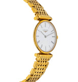 Longines La Grande Classique De Longines White Dial Gold Steel Strap Watch for Women - L4.209.2.11.8 Buy Now By Longines