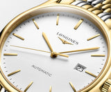 Longines Lyre Quartz White Dial Gold Stainless Steel Watch for Women - L4.859.2.12.7 Buy Now By Longines