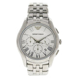 Emporio Armani Velente Chronograph Quartz Silver Dial Silver Steel Strap Watch For Men - AR1702 Buy Now By Emporio Armani