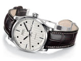 Mido Multifort Automatic Silver Dial Black Leather Strap Watch For Men - M005.430.16.031.80 Buy Now By Mido