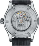 Mido Multifort Automatic Silver Dial Black Leather Strap Watch For Men - M005.430.16.031.80 Buy Now By Mido