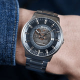 Mido Commander Automatic Gradient Black Dial Silver Steel Strap Watch For Men - M021.407.11.411.00 Buy Now By Mido