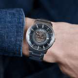 Mido Commander II Automatic Gradient Black Dial Black Steel Strap Watch For Men - M021.407.33.411.00 Buy Now By Mido