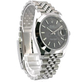 Rolex Datejust 41 Oyster Grey Dial Silver Oystersteel Bracelet Watch for Men - M126300-0008 Buy Now By Rolex