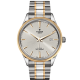 Tudor Style Automatic Silver Dial Two Tone Steel Strap Watch for Men - M12713-0003 Buy Now By Tudor