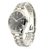 Tudor Style Automatic Black Dial Silver Steel Strap Watch for Men - M12710-0003 Buy Now By Tudor