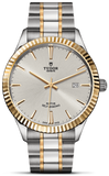 Tudor Style Automatic Silver Dial Two Tone Steel Strap Watch for Men - M12713-0003 Buy Now By Tudor