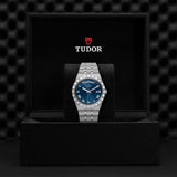 Tudor Royal Automatic Blue Dial Silver Steel Strap Watch for Men - M28600-0005 Buy Now By Tudor