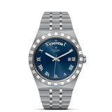 Tudor Royal Automatic Blue Dial Silver Steel Strap Watch for Men - M28600-0005 Buy Now By Tudor