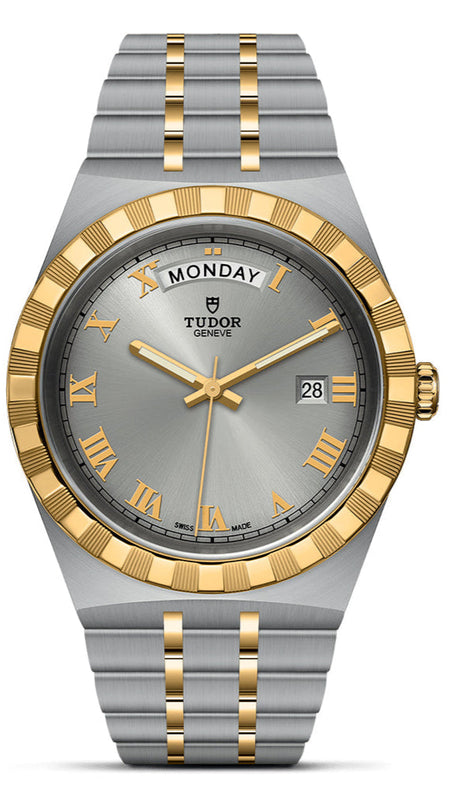 Tudor Royal Automatic Silver Dial Two Tone Steel Strap Watch for Men - M28603-0001 Buy Now By Tudor