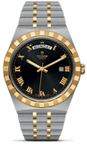 Tudor Royal Automatic Black Dial Two Tone Steel Strap Watch for Men - M28603-0003 Buy Now By Tudor
