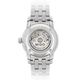 Mido Baroncelli III Automatic White Dial Silver Steel Strap Watch For Women - M7600.4.26.1 Buy Now By Mido