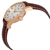 Mido Baroncelli III Automatic Silver Dial Brown Leather Strap Watch For Women - M7600.2.21.8 Buy Now By Mido