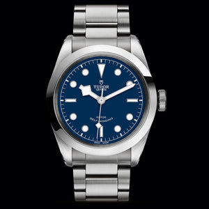 Tudor Black Bay Automatic Blue Dial Silver Steel Strap Watch for Men - M79540-0004 Buy Now By Tudor