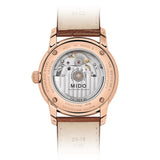 Mido Baroncelli III Automatic Grey Dial Black Leather Strap Watch For Men - M8600.3.13.4 Buy Now By Mido