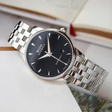 Mido Baroncelli Ii Automatic Black Dial Silver Steel Strap Watch For Men - M8600.4.18.1 Buy Now By Mido