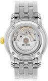 Mido Baroncelli II Automatic White Dial Silver Steel Strap Watch For Men - M8600.4.26.1 Buy Now By Mido