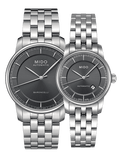 Mido Baroncelli III Automatic Grey Dial Silver Steel Strap Watch For Women - M7600.4.13.1 Buy Now By Mido