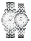 Mido Baroncelli II Automatic White Dial Silver Steel Strap Watch For Men - M8600.4.26.1 Buy Now By Mido