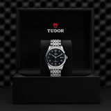 Tudor 1926 Automatic Diamonds Black Dial Silver Steel Strap Watch for Men - M91650-0004 Buy Now By Tudor