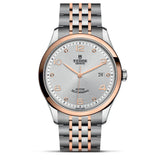 Tudor 1926 Automatic Diamonds Silver Dial Two Tone Steel Strap Watch for Men - M91651-0002 Buy Now By Tudor
