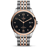 Tudor 1926 Automatic Diamonds Black Dial Two Tone Steel Strap Watch for Men - M91651-0004 Buy Now By Tudor