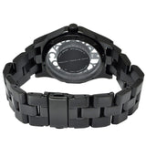 Marc Jacobs Henry Skeleton Black Dial Black Steel Strap Watch for Women - MBM3265 Buy Now By Marc Jacobs