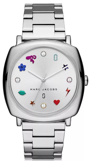 Marc Jacobs Mandy Silver Dial Silver Steel Strap Watch for Women - MJ3548 Buy Now By Marc Jacobs